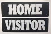 Dugout Header - Home & Visitors